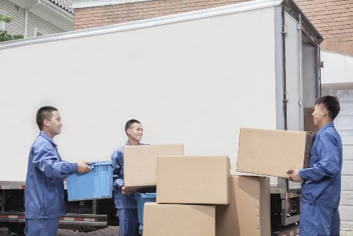 Van and moving helper ready for a local removal job in Ireland