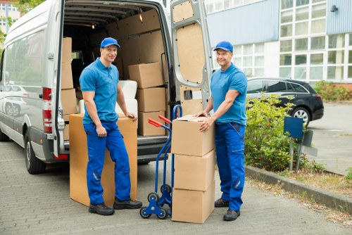 Commercial moving truck service for offices in Ireland