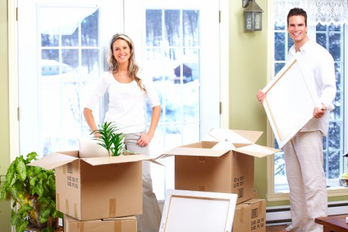Local furniture pick-up service navigating apartment access in Ireland