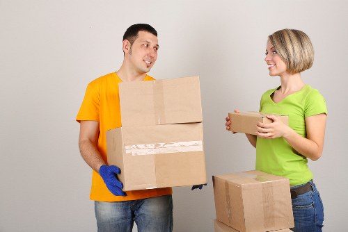 Local moving van support for apartment and house relocations
