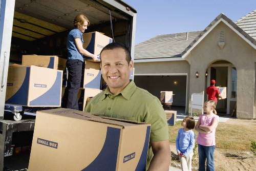 Removal van for house moving in Ireland