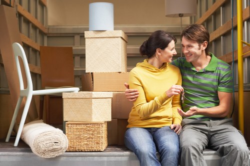 Prepared van for a flexible removals and delivery service